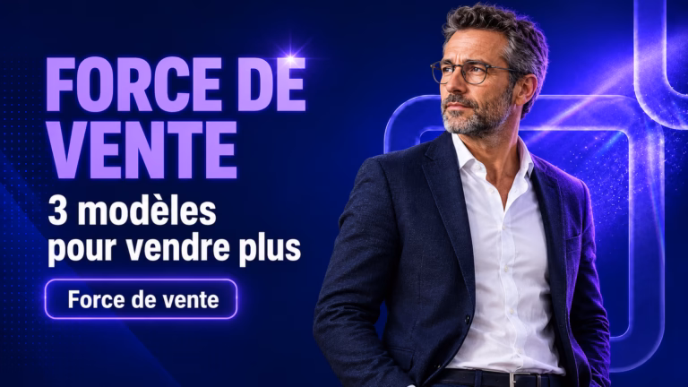 Force de vente : 3 modèles pour vendre plus en 2026