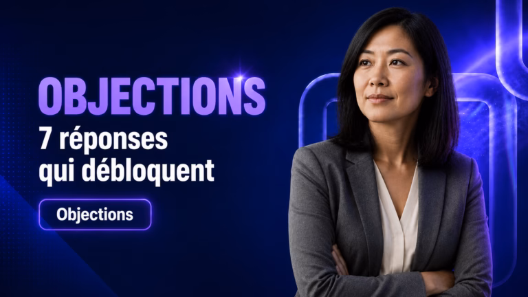 Objections commerciales : 7 réponses qui débloquent la vente en 2026