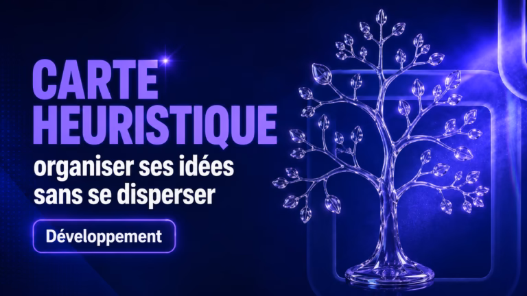 Carte heuristique : organiser ses idées sans se disperser en 2026