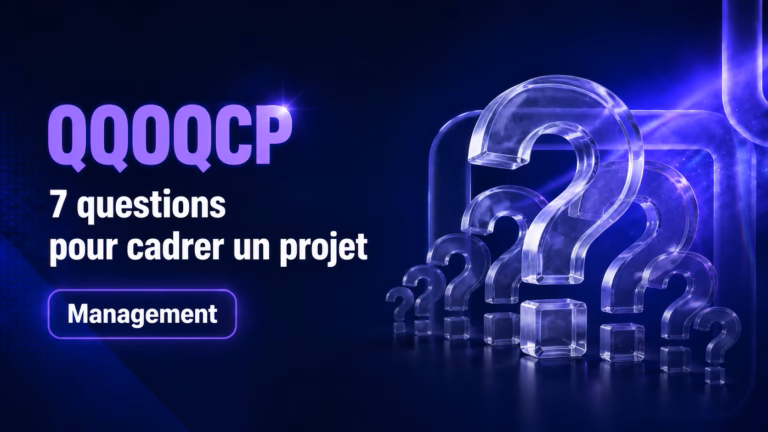 Méthode QQOQCP : les 7 questions pour cadrer un projet en 2026