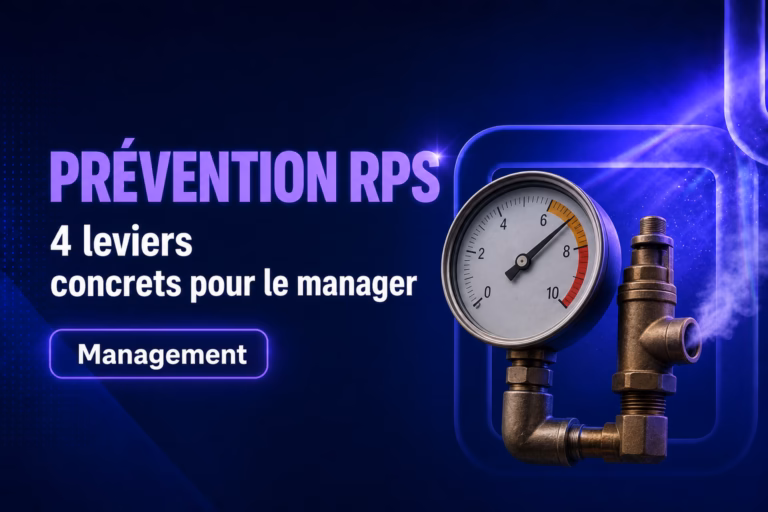 Prévention des RPS : 4 leviers concrets du manager en 2026