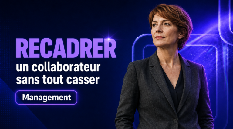Recadrer un collaborateur sans casser la relation en 2026