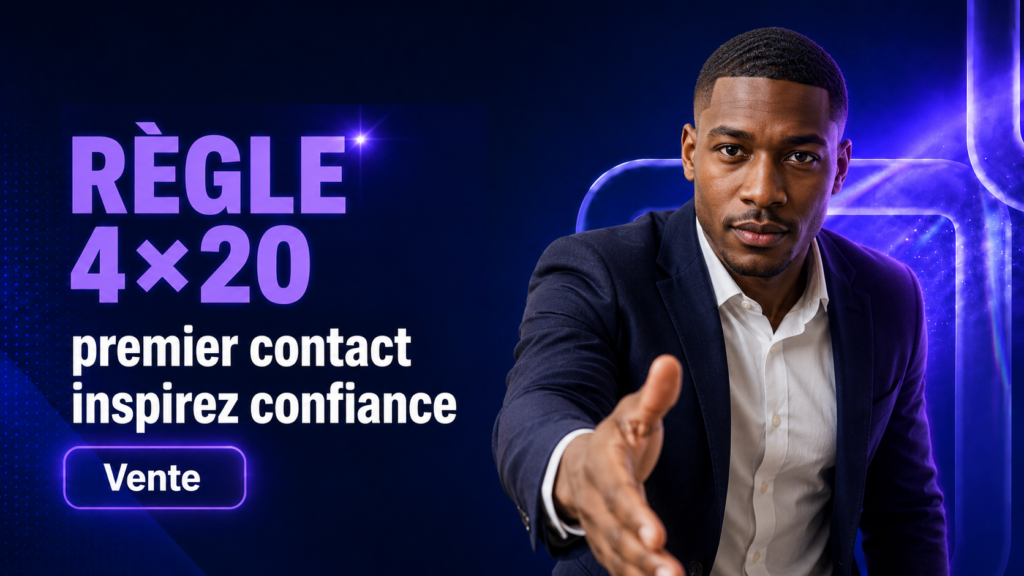 Regle 4x20 inspirez confiance des le premier contact