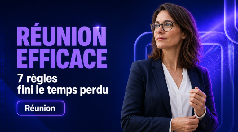 Réunion efficace : 7 règles pour ne plus perdre de temps en 2026