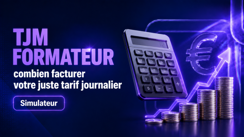 Simulateur de TJM formateur : combien facturer en 2026 ?