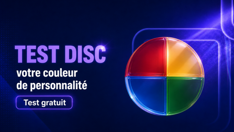 Test DISC : couleur & personnalité