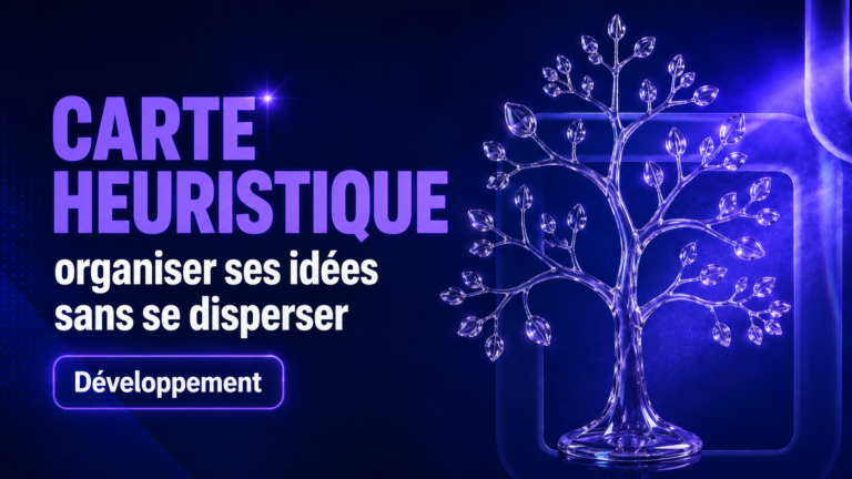 Carte heuristique : organiser ses idées sans se disperser en 2026