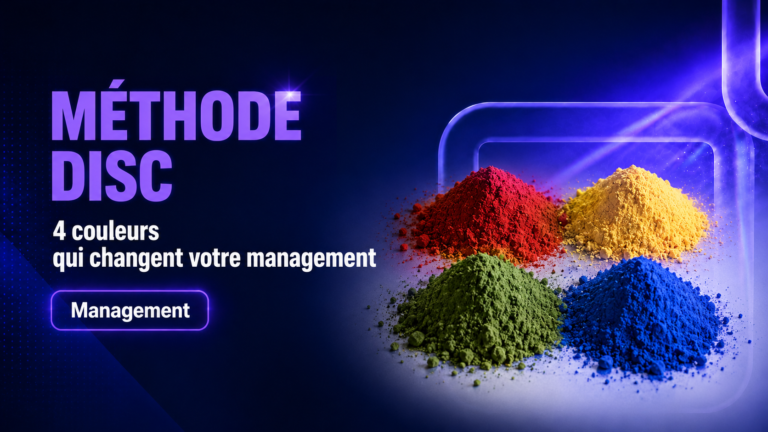 Méthode DISC : les 4 couleurs qui changent votre management