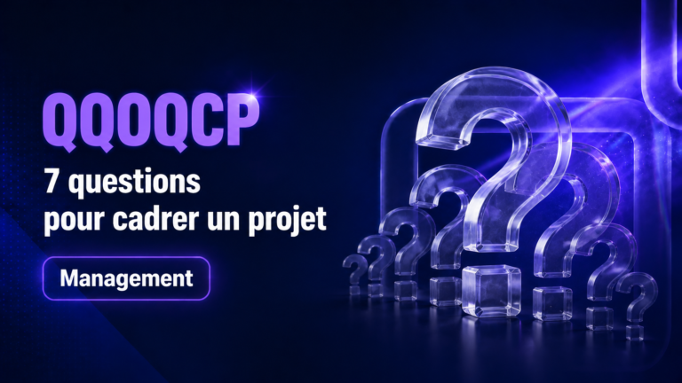 Méthode QQOQCP : les 7 questions pour cadrer un projet en 2026