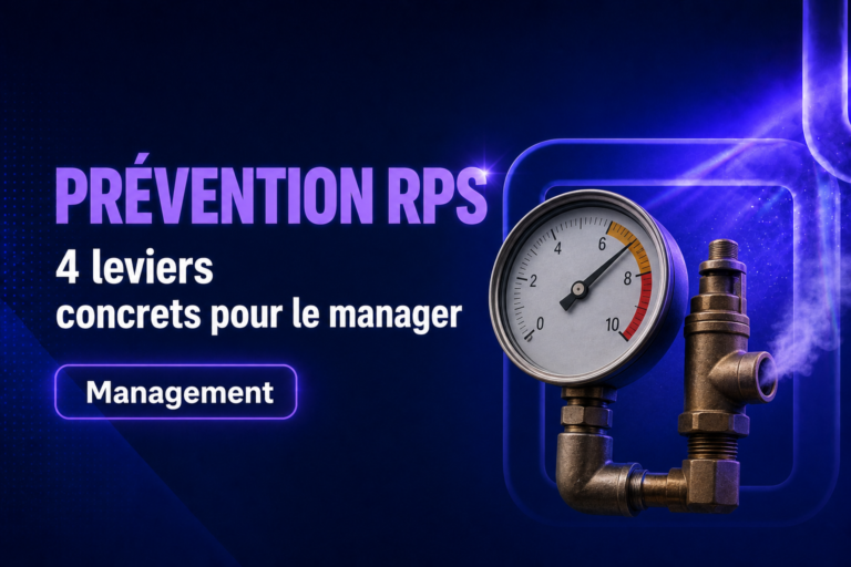 Prévention des RPS : 4 leviers concrets du manager en 2026