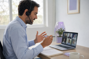 Leadership hybride et asynchrone : piloter efficacement la performance à distance et en différé