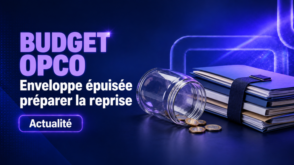 Budget OPCO épuisé : préparer la reprise des financements au 1er janvier 2027