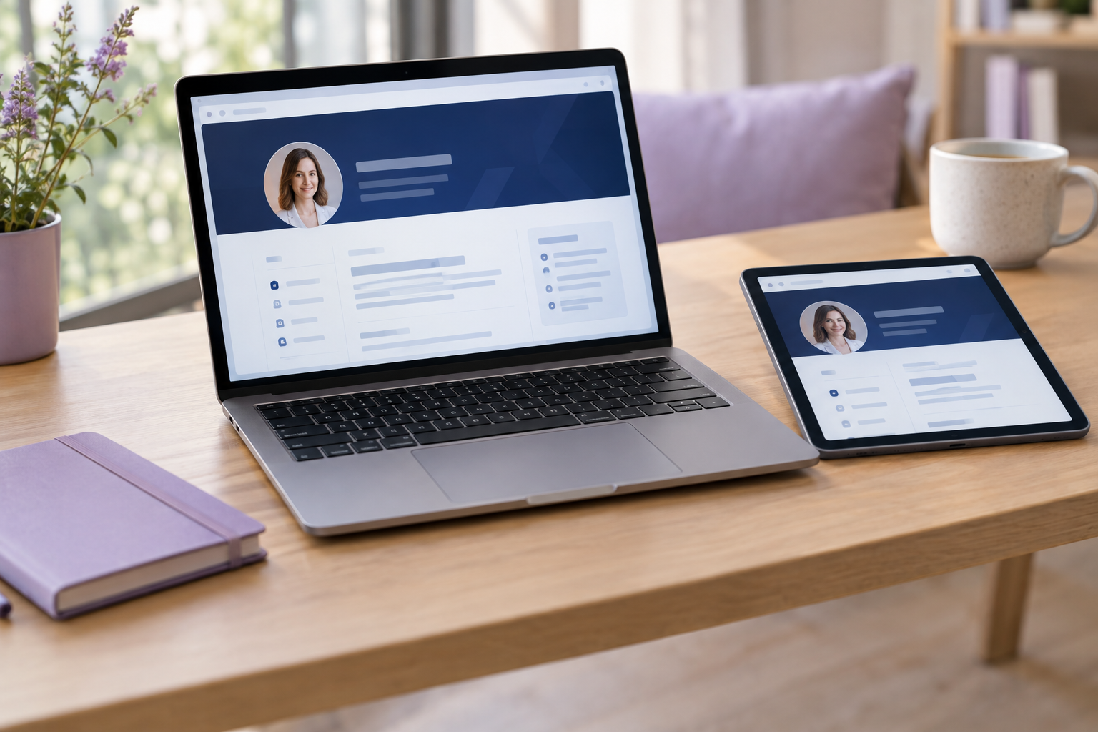 Page formateur Mes Formations Business affichée sur un écran