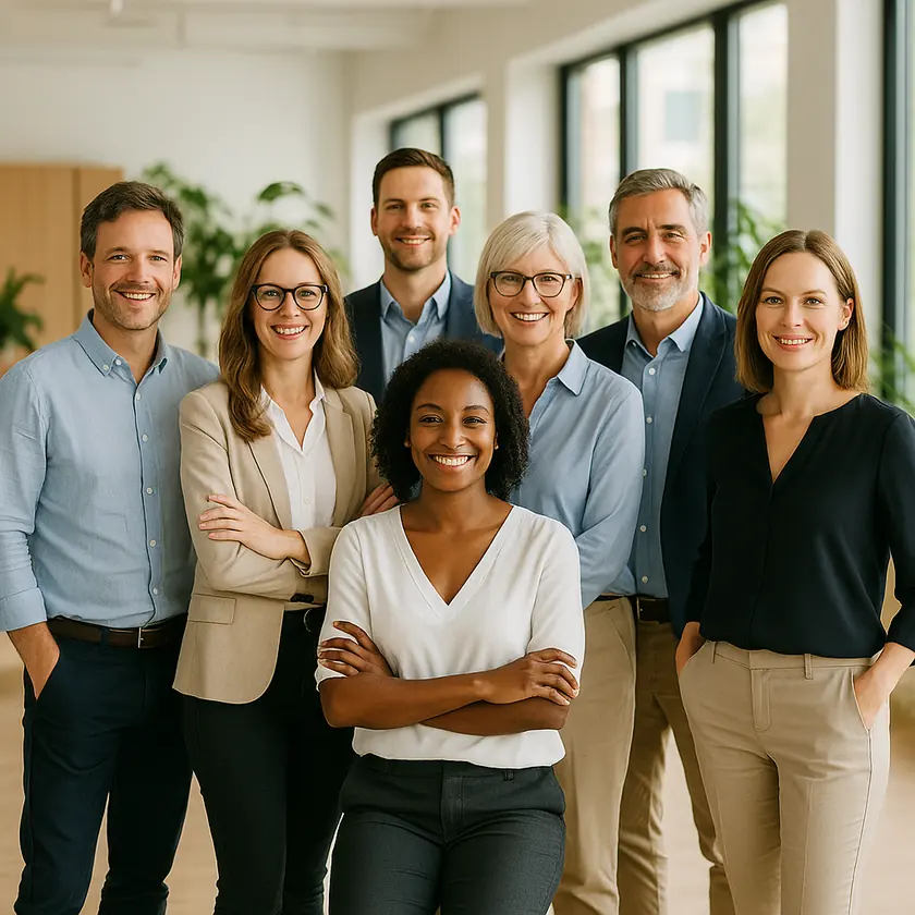 Équipe de formateurs et formatrices en entreprise